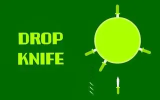 Knife Drop bersaglio di legno con coltelli e monete