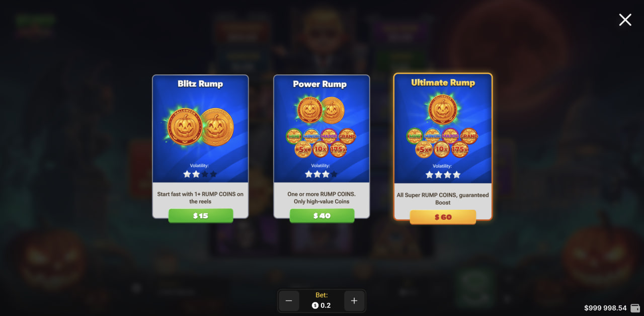 Rump And Halloween recensione casinò codice promo registrazione: le tre opzioni Buy Bonus su computer